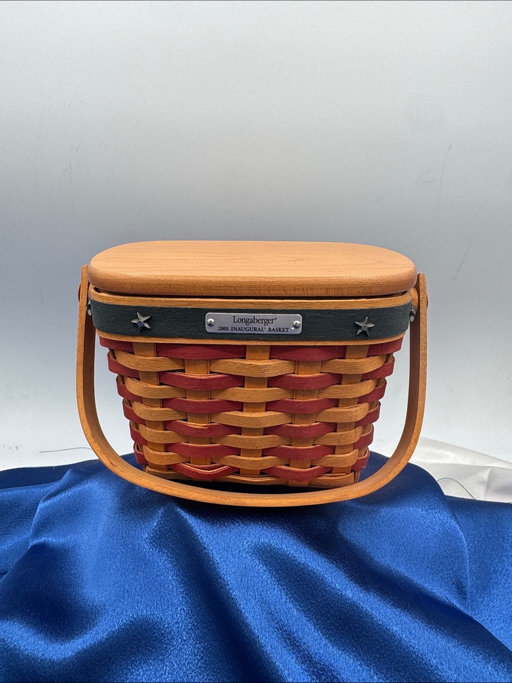 Longaberger 2001 Inaugural Basket to honor the election of U.S. President.